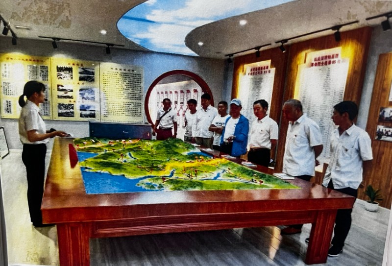 赴定军山红色教育基地参观学习