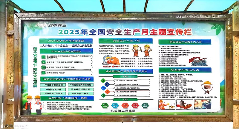 安全月宣传栏