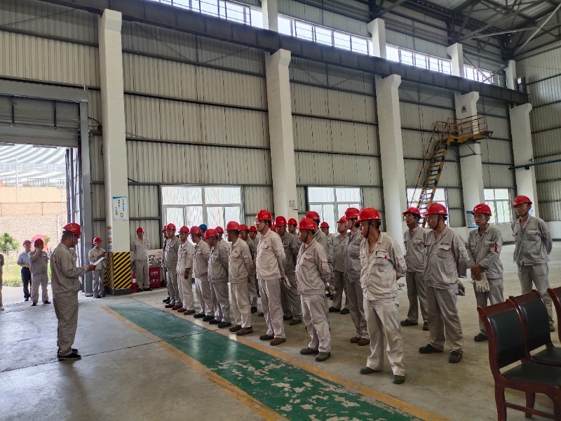铝镁合金分公司净化供料车间开展供料工岗位技能竞赛