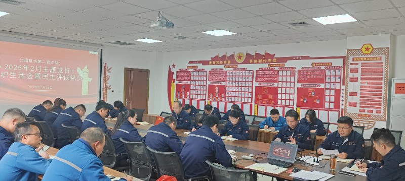 2024年度组织生活会暨民主评议党员