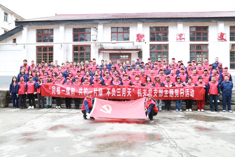 “同植一棵树 共护一片绿 不负三月天”