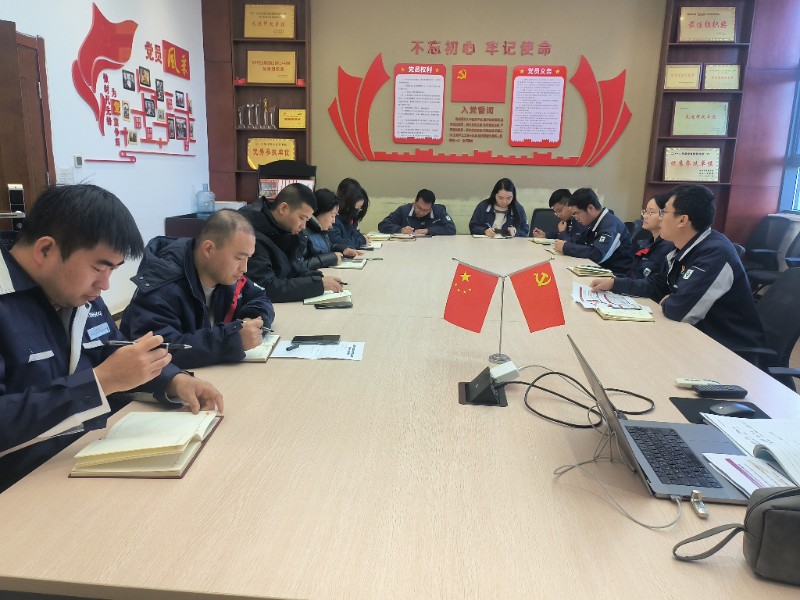 机关第一党支部书记胡磊宣讲党的二十届四中全会 精神