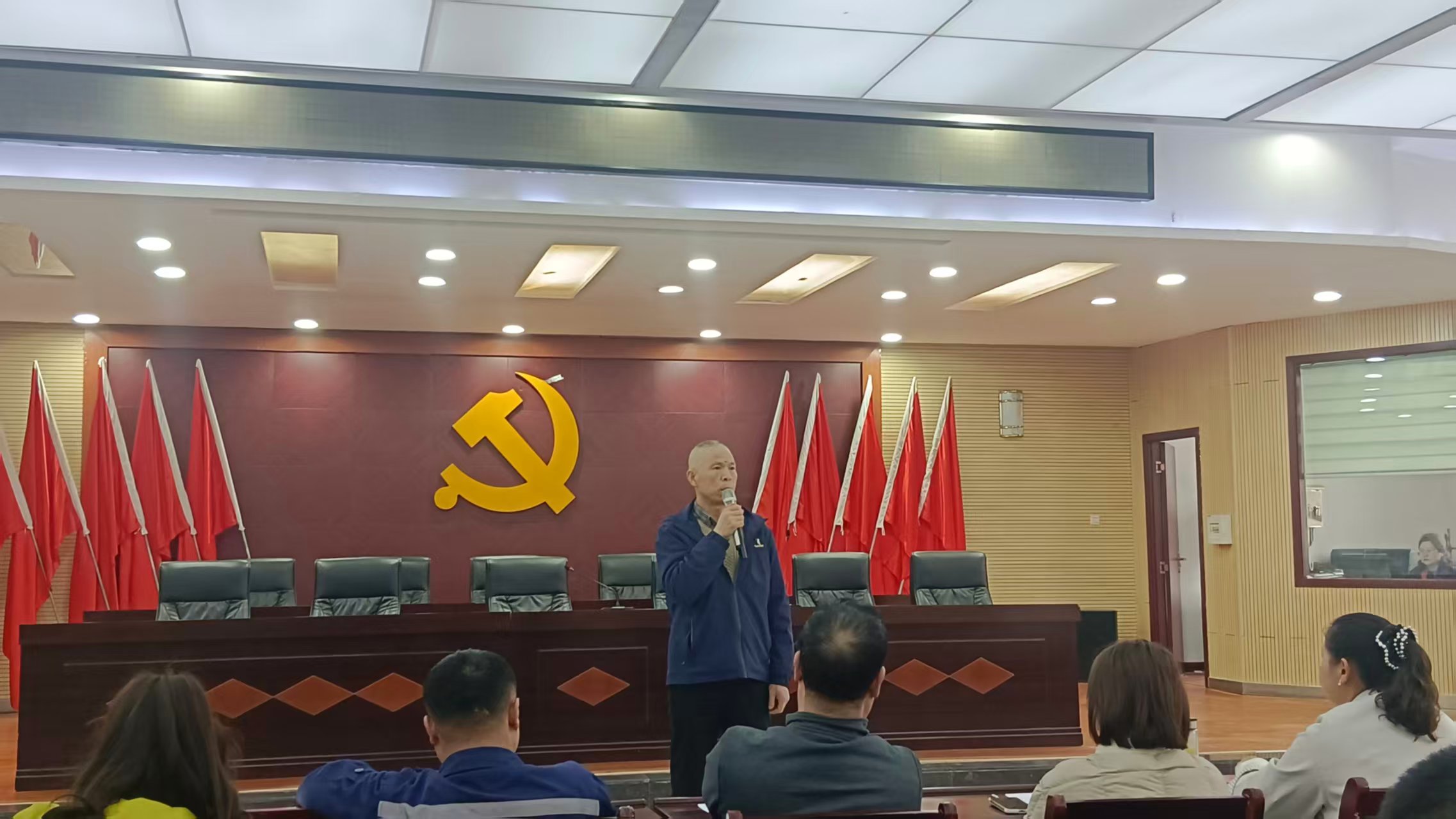 3月王涛参加公司“阅读启智、书香润心”讲书人大赛活动