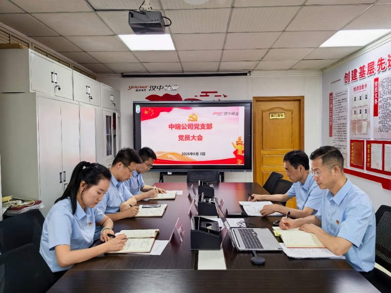中瑞公司党员大会